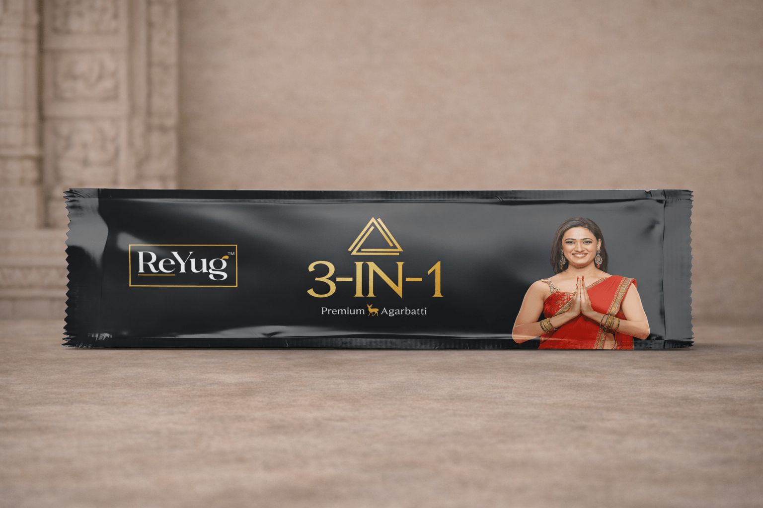 3 in 1 Premium Agarbatti (Pack of 12) - Reyug