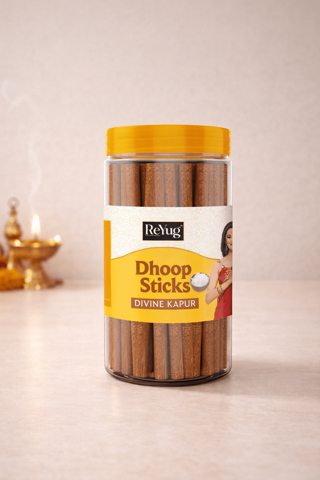 DIVINE KAPUR - REYUG DHOOP STICKS JAR - Reyug