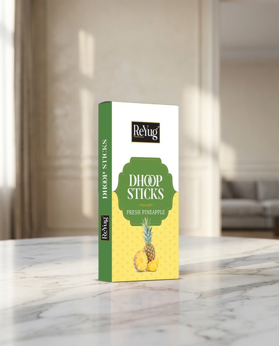 FRESH PINEAPPLE - REYUG DHOOP STICK (PACK OF 4) - Reyug