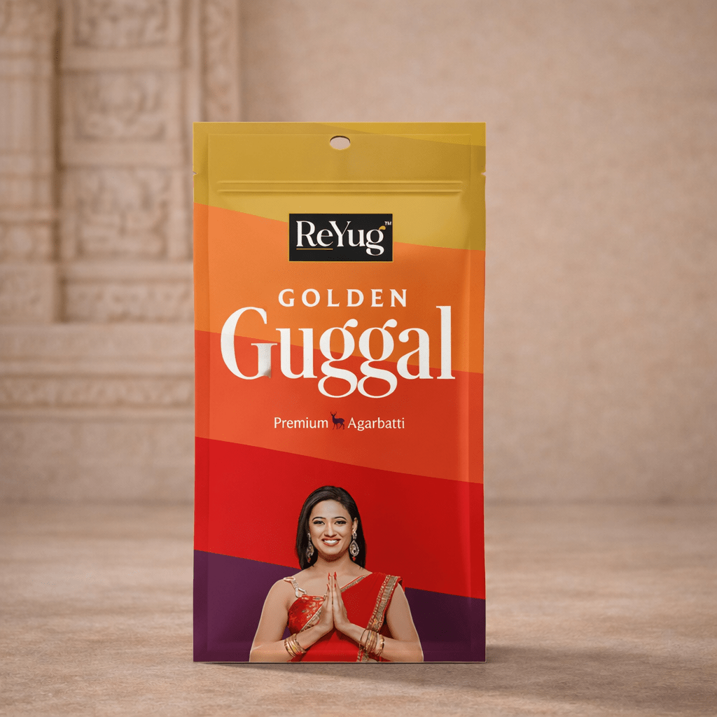 Golden Guggal Premium Agarbatti - Reyug