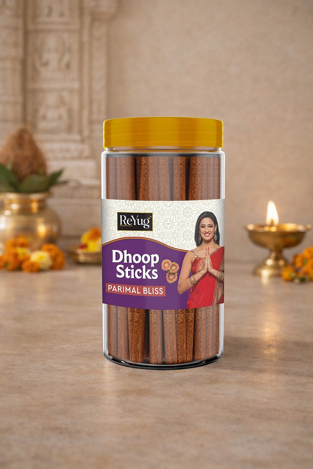 PARIMAL BLISS - REYUG DHOOP STICK JAR - Reyug