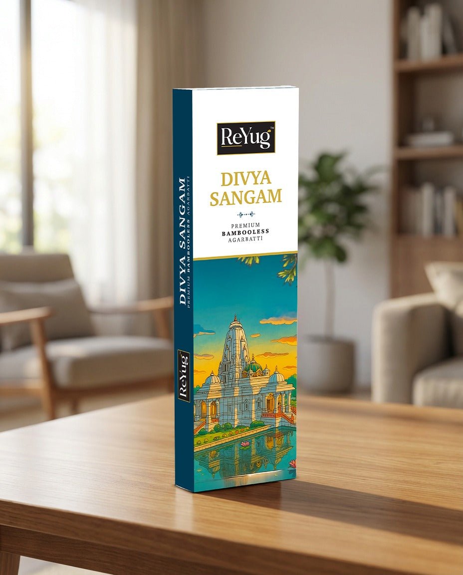 REYUG BAMBOOLESS INCENSE STICKS - DIVYA SANGAM - Reyug